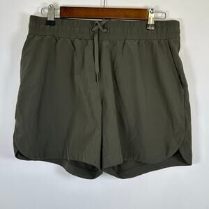 Lot of 2 Mondetta Performance Lux Shorts, Olive & Purple, Sz M